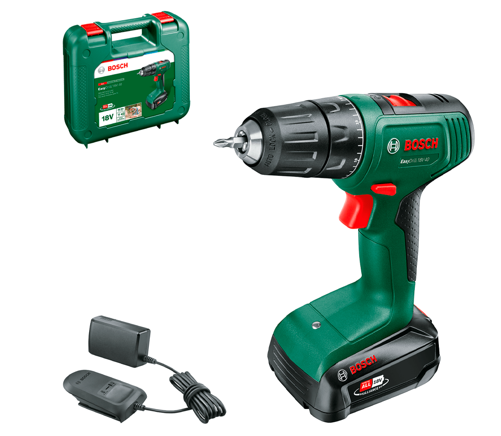 Шуруповерт аккумуляторный BOSCH EasyDrill 18V-40 18В 2Ач-2