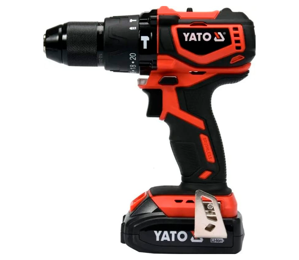 Шуруповерт аккумуляторный YATO YT82796 18В 2Ач-2