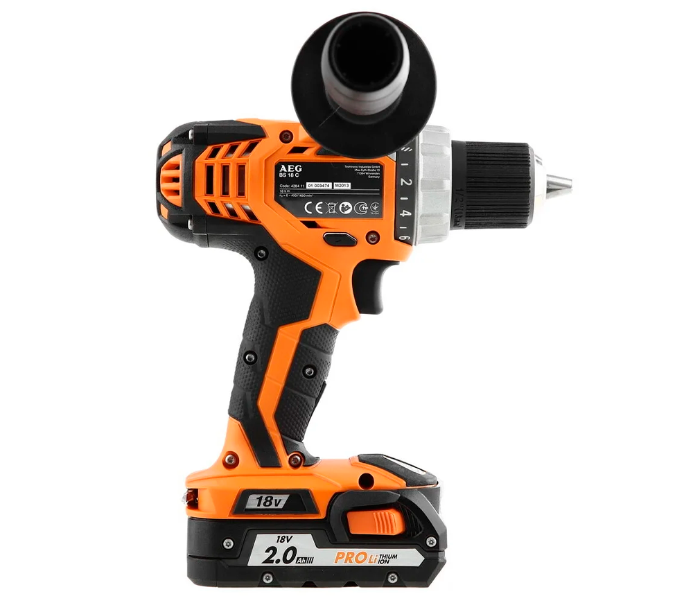 Mașină de înșurubat cu acumulator AEG BS18C LI-202C (4935443977) 18V 2Ah-2