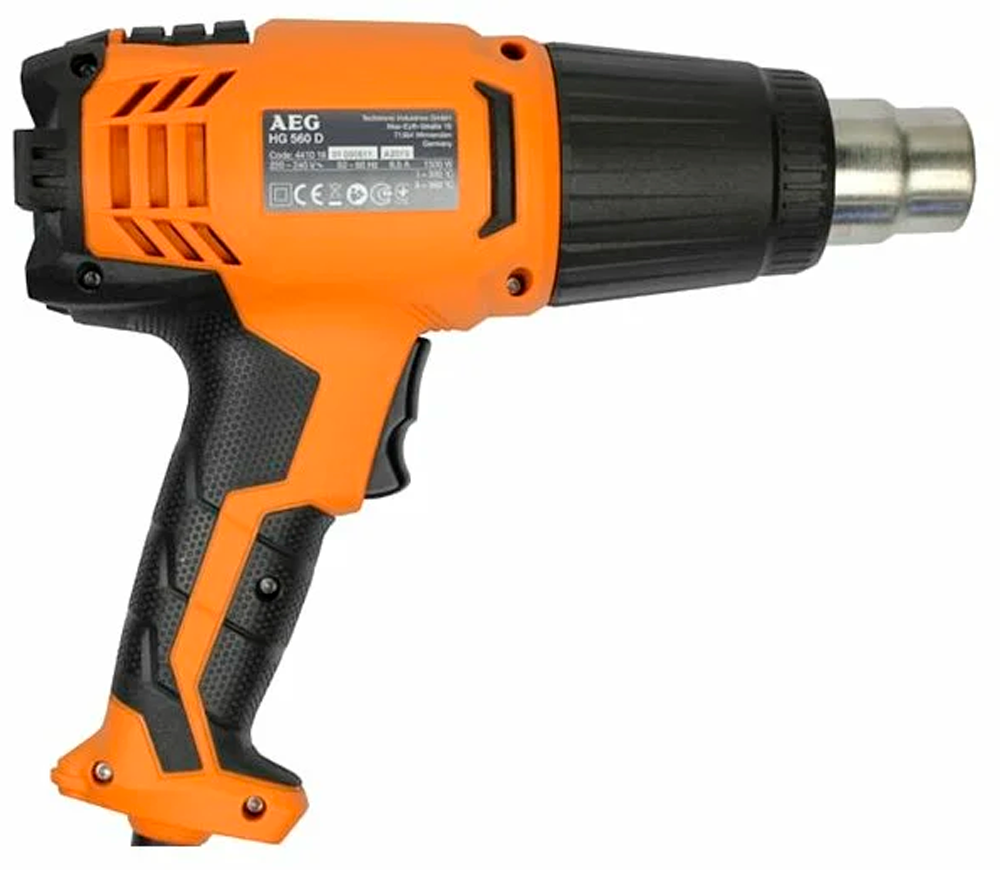 Фен строительный AEG HG560D (4935441015) 1500вт 560°C-3