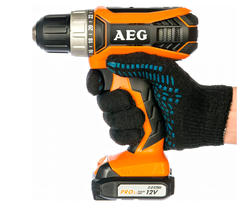 Mașină de înșurubat cu acumulator AEG BS12G3 Li-202C 12V 2Ah-4