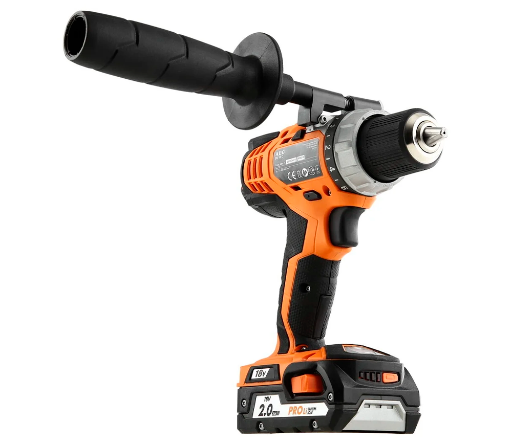 Mașină de înșurubat cu acumulator AEG BS18C LI-202C (4935443977) 18V 2Ah-3