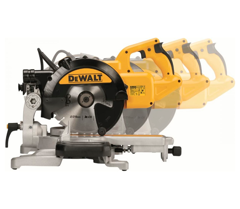 Торцовочная пила DEWALT DWS774-QS 1400вт 216мм-5