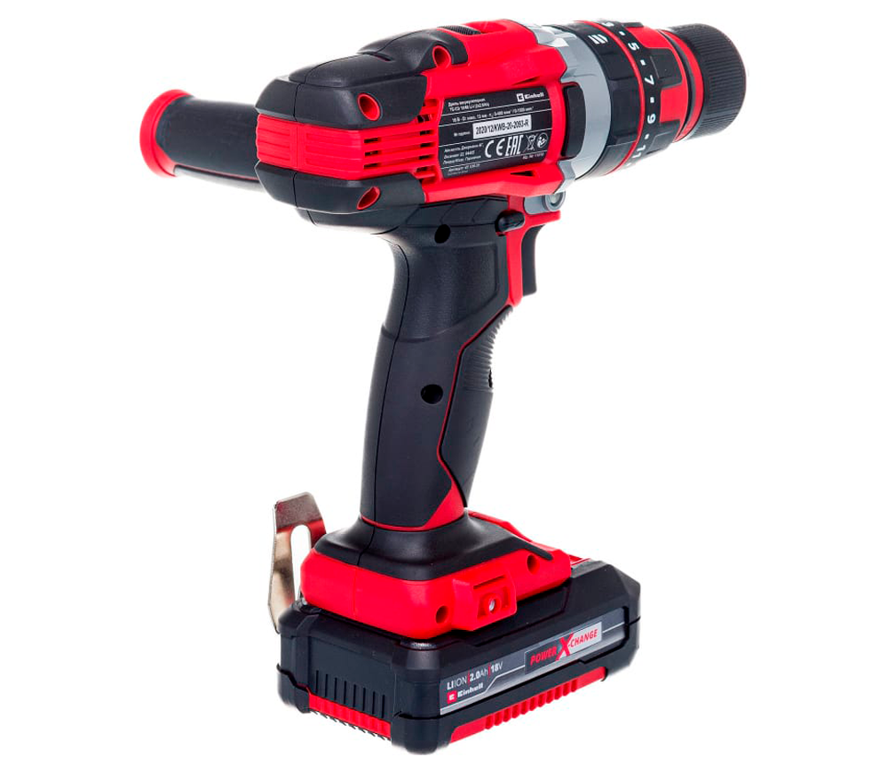 Шуруповерт аккумуляторный EINHELL PXC TE-CD 18/48 Li-i 18В 2Ач-5