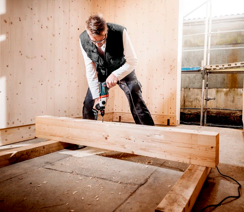 Дрель ударная METABO SBEV 1300-2  1300вт-6