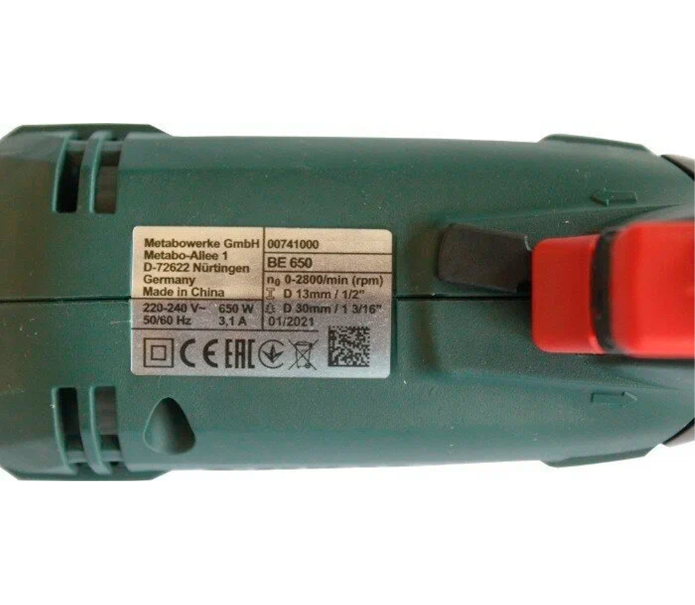 Mașină de găurit METABO BE 650  650w-6