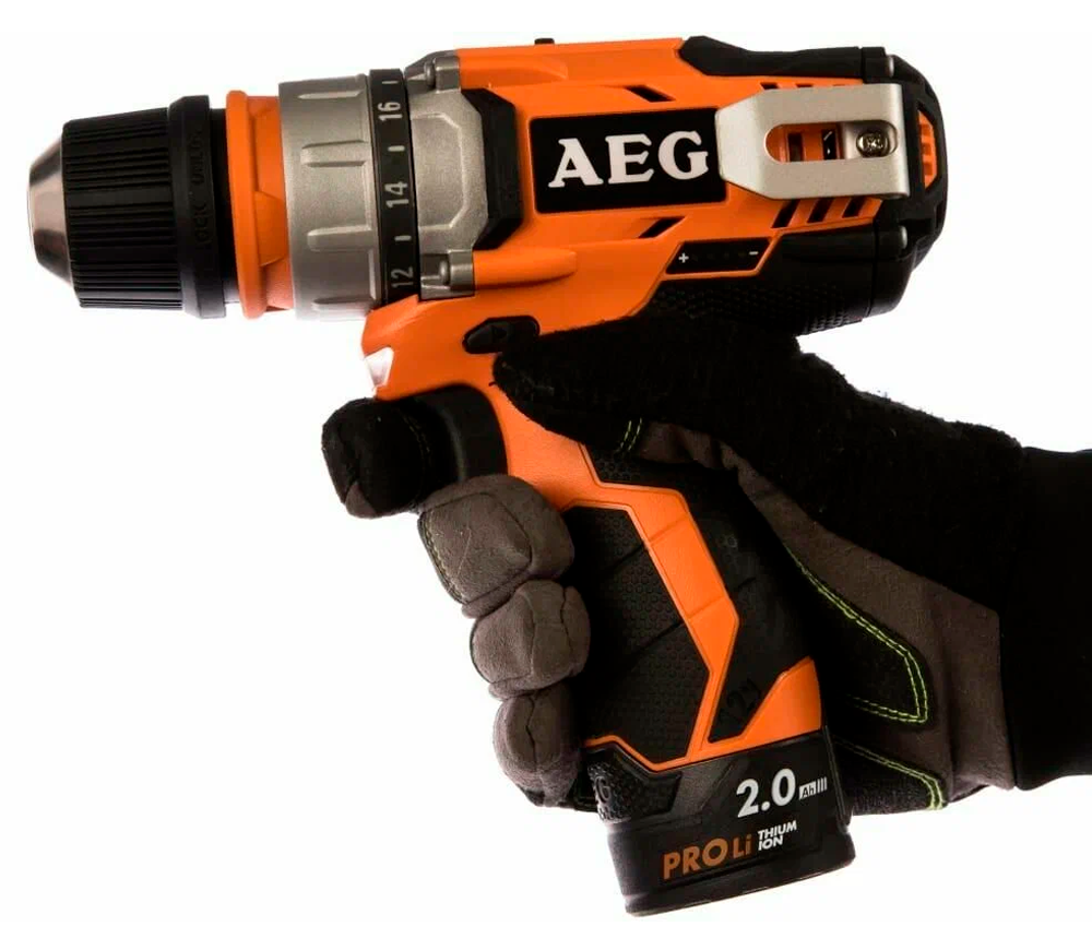 Шуруповерт аккумуляторный AEG BBS12C Li-202B 12В 2Ач-6
