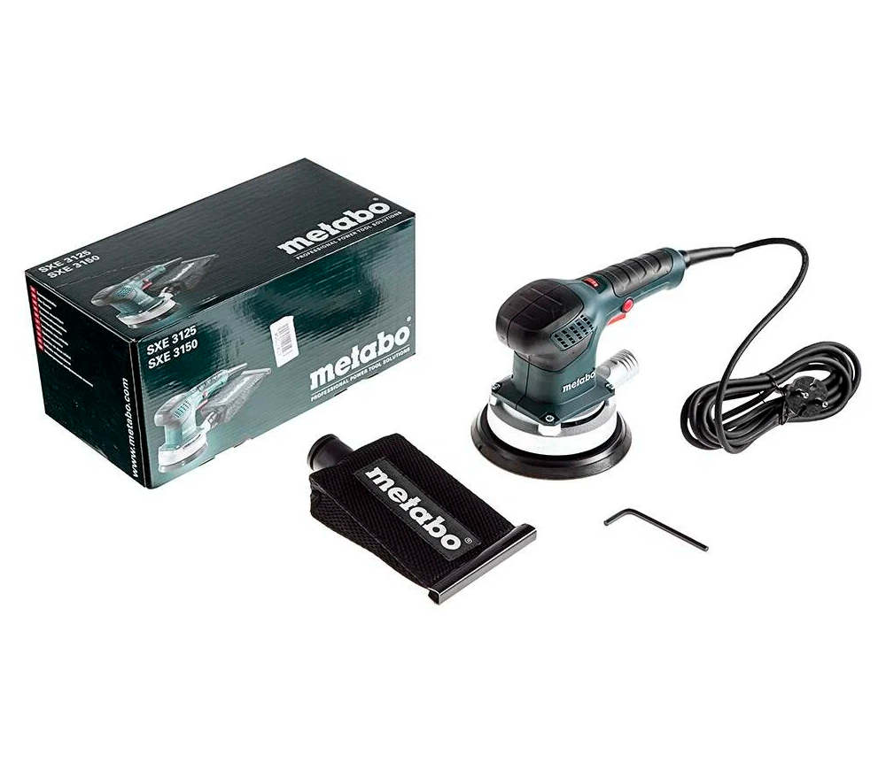 Mașină de șlefuit excentrică METABO SXE 3150 (600444000) 310w 150mm-6