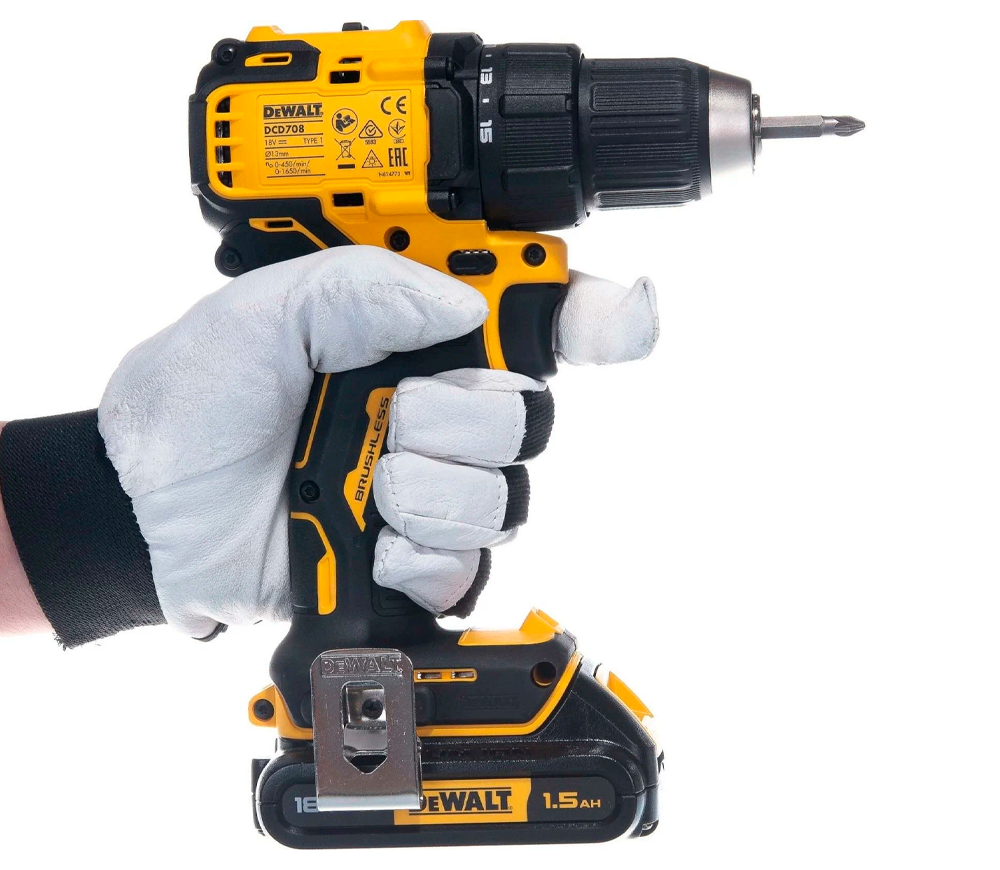 Mașină de înșurubat cu acumulator DEWALT DCD708P2T 18V 5Ah-7