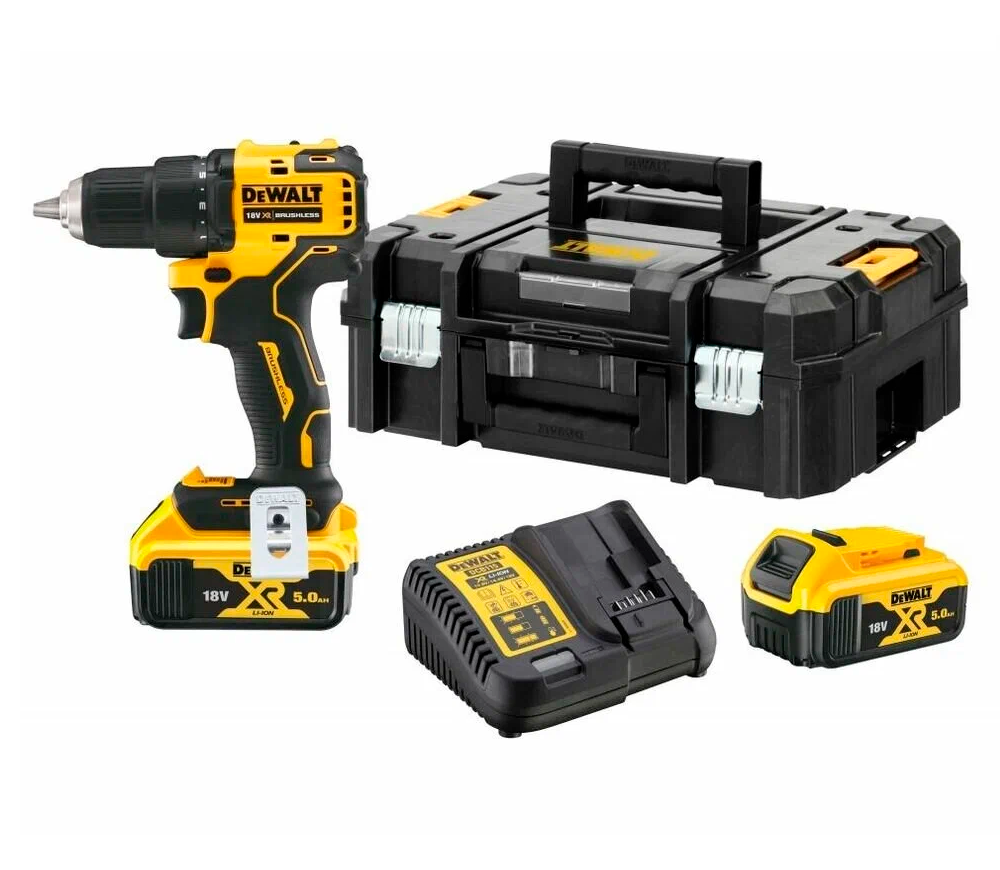 Mașină de înșurubat cu acumulator DEWALT DCD708P2T 18V 5Ah-8