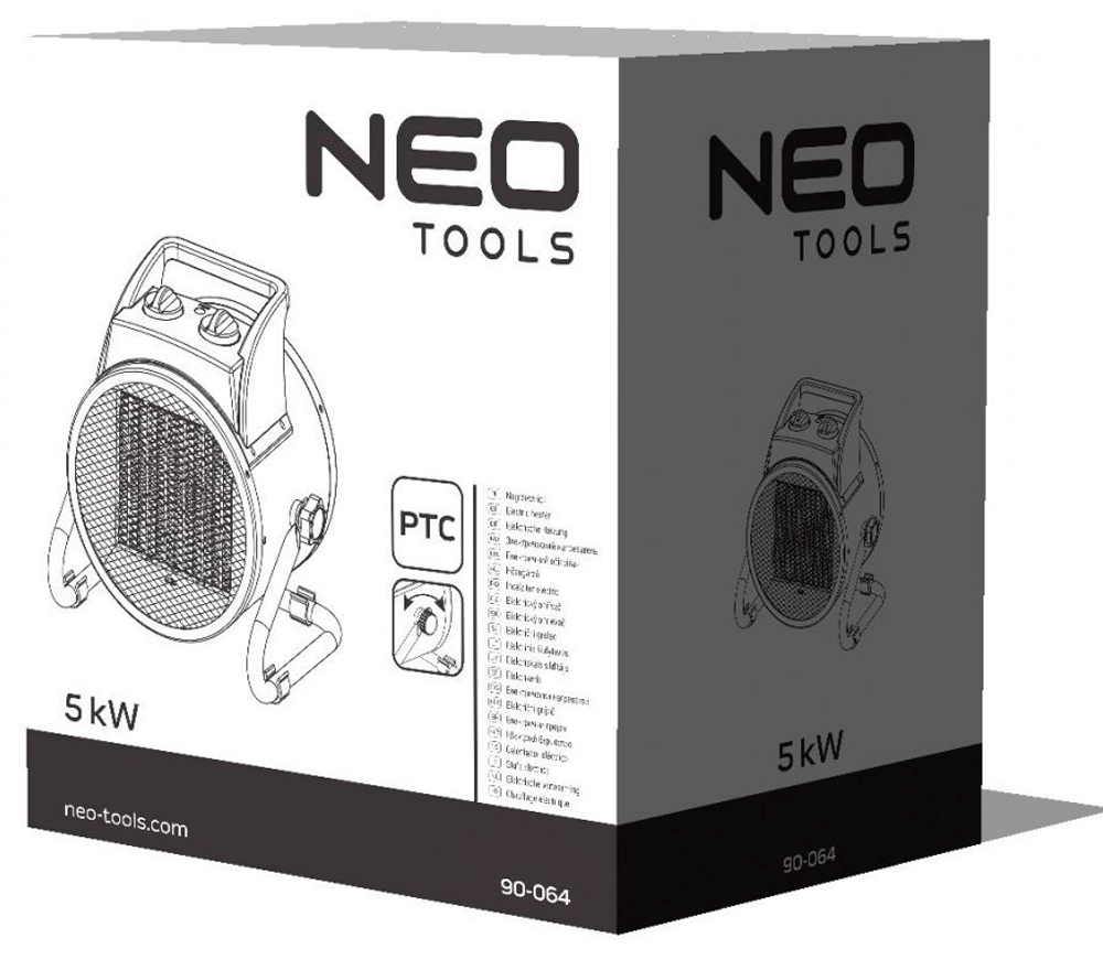 Тепловая пушка NEO TOOLS 90-064 5квт  588 000л/ч-2