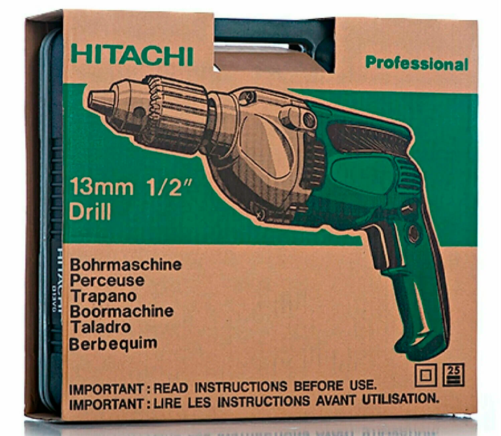Mașină de găurit HIKOKI D13VGNSZ 710w-8