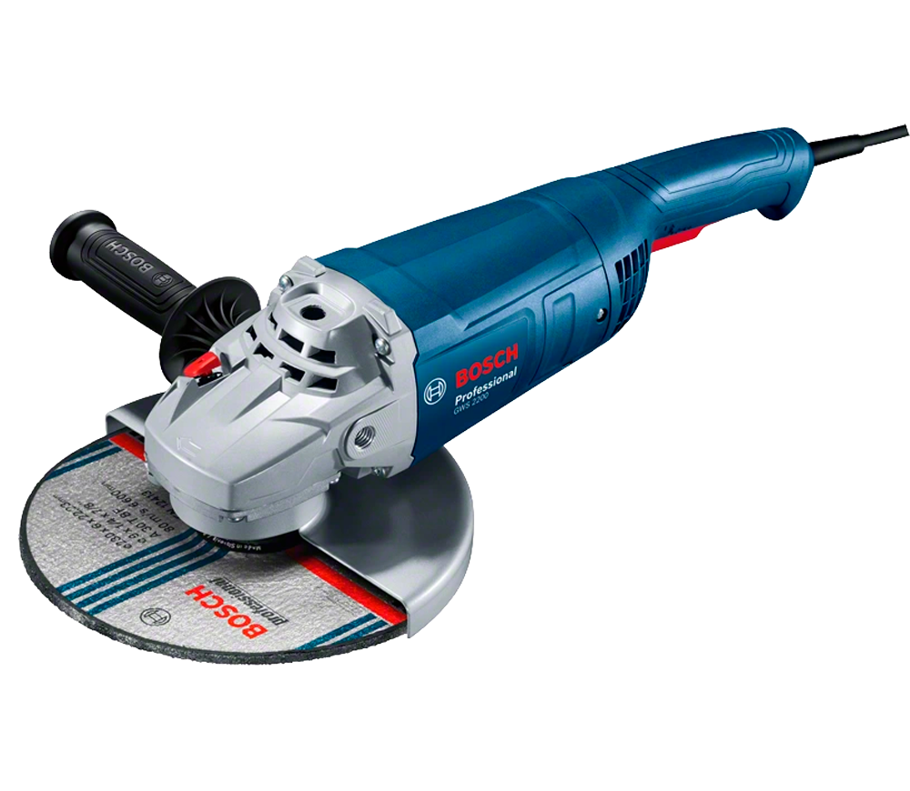 Угловая шлифмашина BOSCH GWS 2200 2200вт 230мм-2