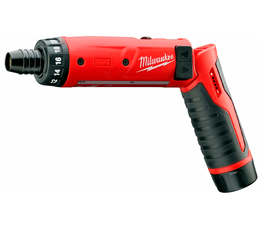 Șurubelnița cu acumulator MILWAUKEE M4D-202B 4V 2Ah