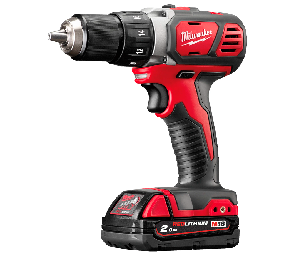 Mașină de înșurubat cu acumulator MILWAUKEE M18BDD-202C 18V 2Ah