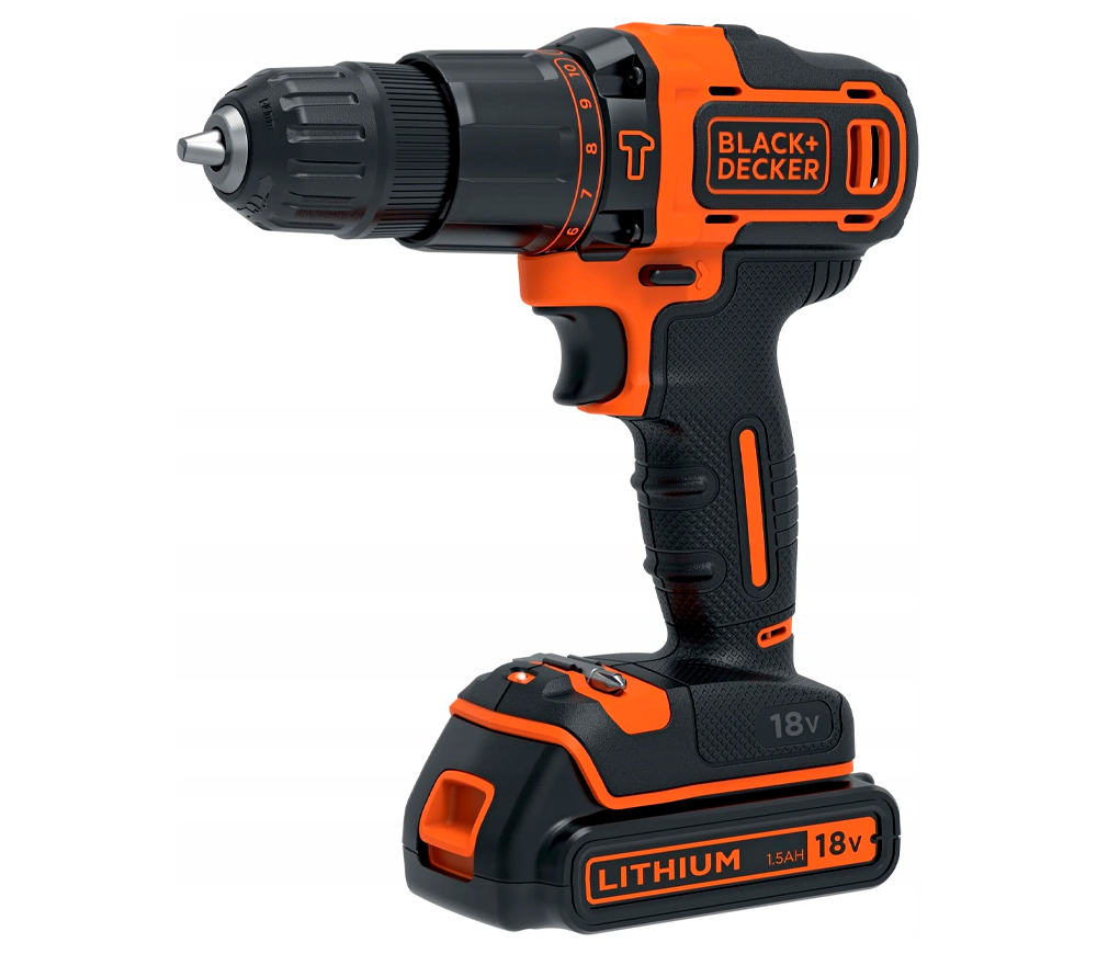 Mașină de înșurubat cu acumulator BLACK&DECKER BL186KB-QW 18V 1.5Ah