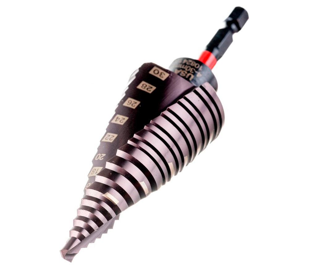 Burghiul în trepte MILWAUKEE 48899265 4-30mm HSS-TiAlN