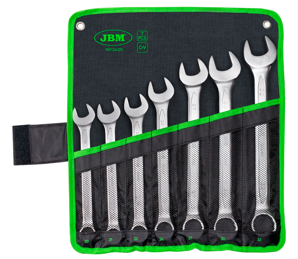 Setul de chei combinate JBM-54120 20-32mm