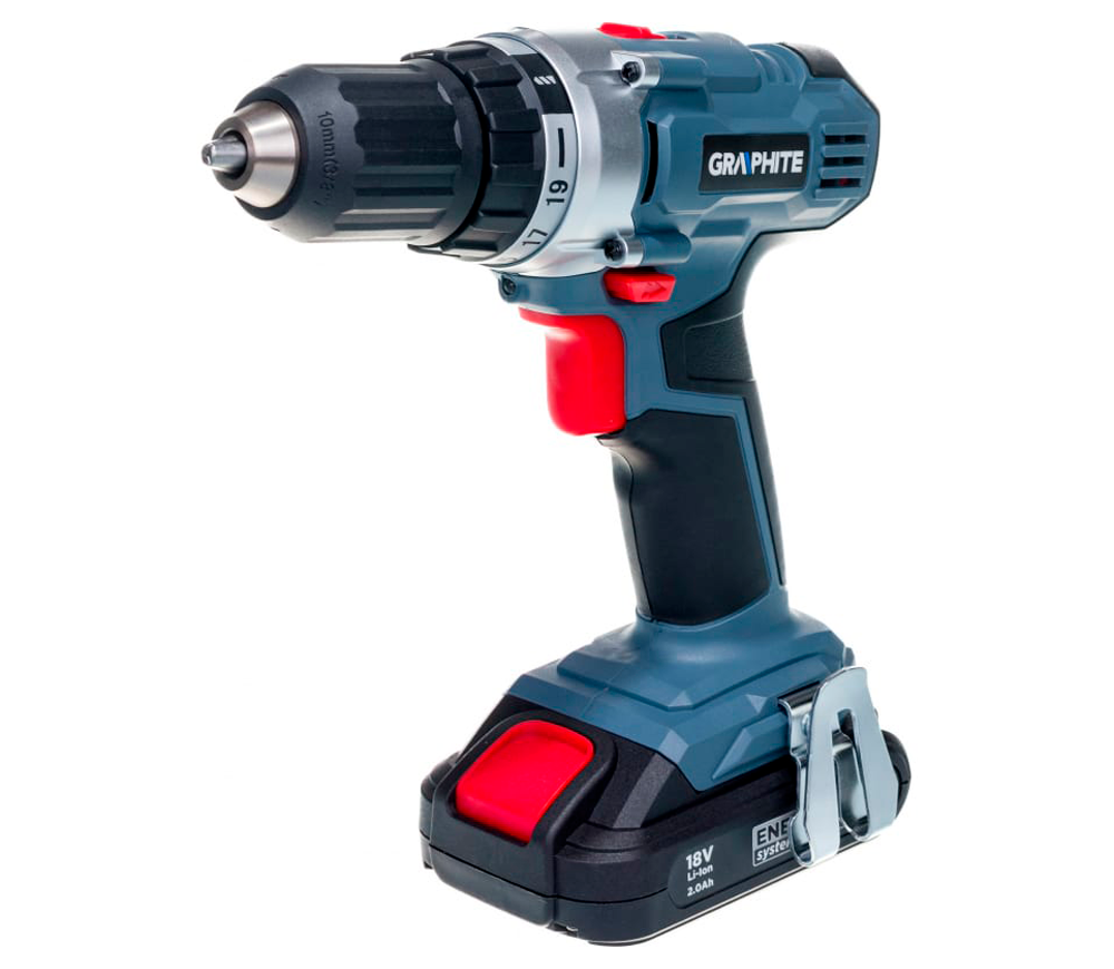 Mașină de înșurubat cu acumulator GRAPHITE 58G016 18V 2Ah