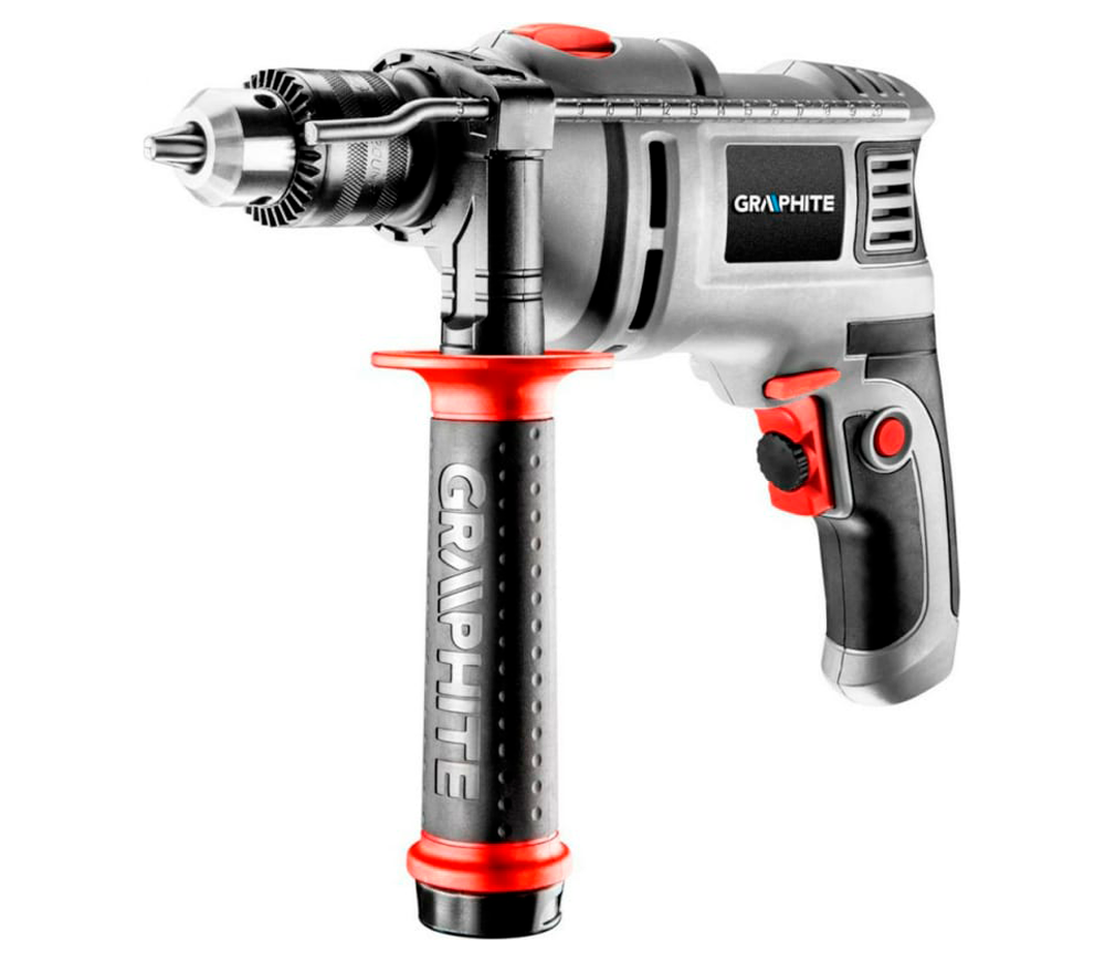 Mașină de găurit cu percuție GRAPHITE 58G726 650w