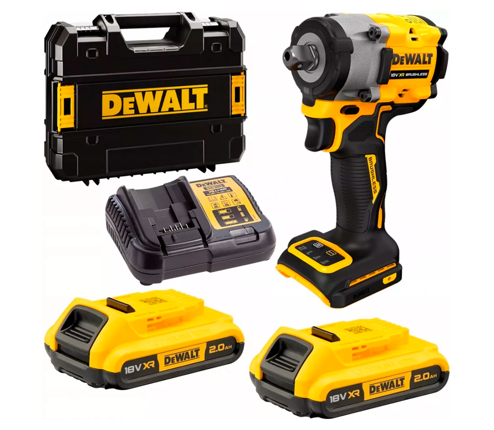 Mașină de înșurubat cu impact DEWALT DCF922D2T 406Nm-10