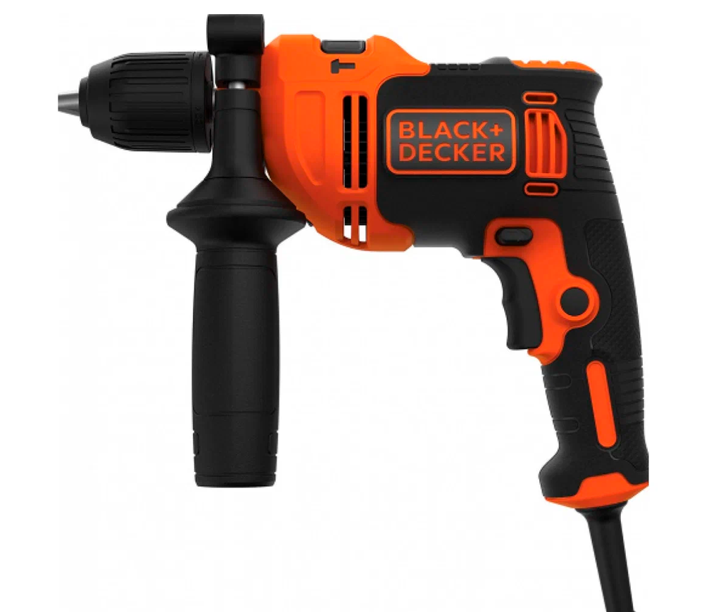 Дрель ударная BLACK&DECKER BEH550 550вт-2