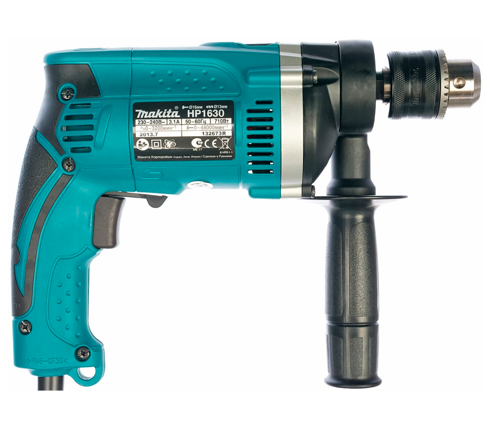 Mașină de găurit cu percutie MAKITA HP1630 710w-2