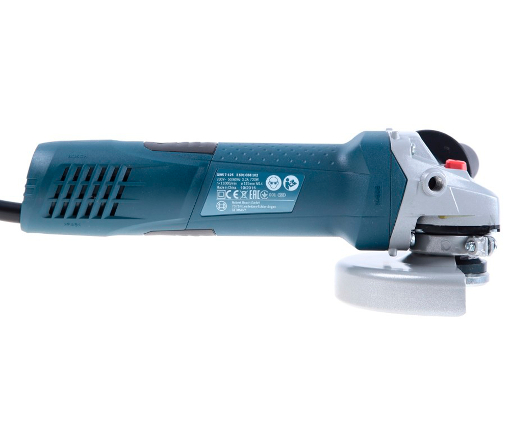 Угловая шлифмашина BOSCH GWS 7-125 700вт 125мм-3