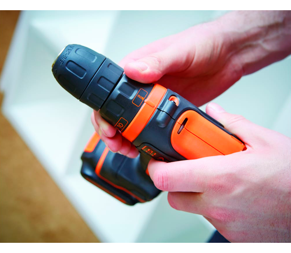 Mașină de înșurubat cu acumulator BLACK&DECKER BDCDD12 10.8V 1.5Ah-3