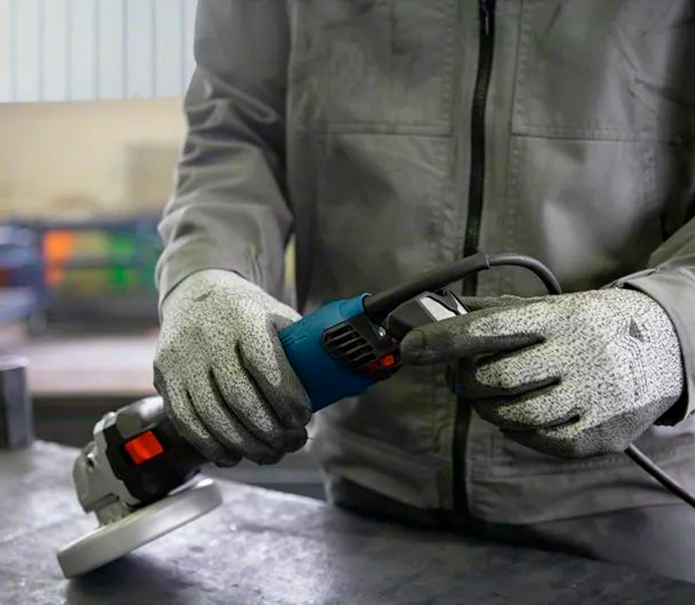 Угловая шлифмашина BOSCH GWS 17-125 S 1700вт 125мм-4