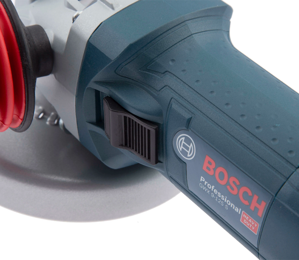 Угловая шлифмашина BOSCH GWX 9-125 S Professional B06017B2000 900вт 125мм-4