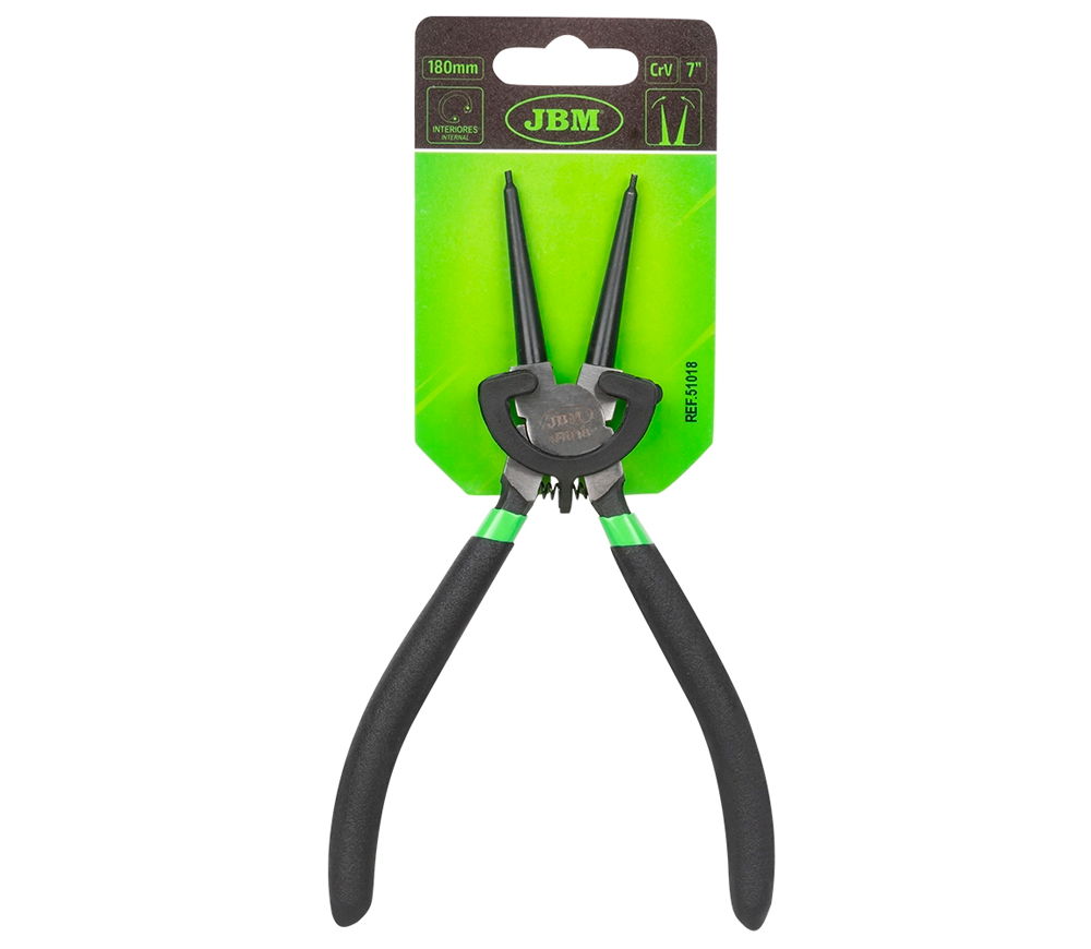 Extractor drept pentru comprimarea circlipselor interne 7" JBM-51018 180mm-4