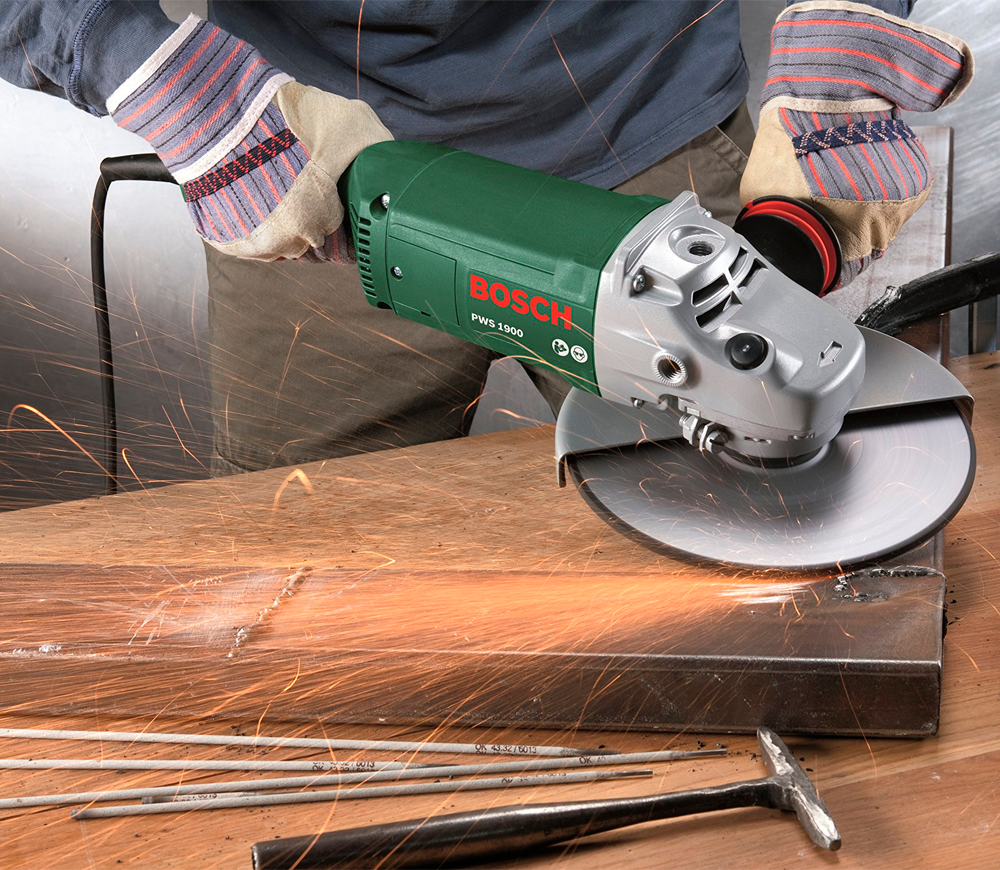 Угловая шлифмашина BOSCH PWS 1900 1900вт 230мм-5