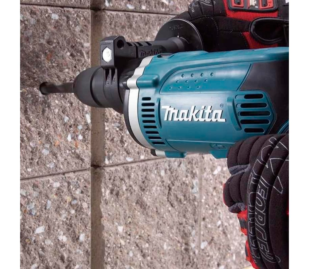 Mașină de găurit cu percutie MAKITA HP1631K 710w-5