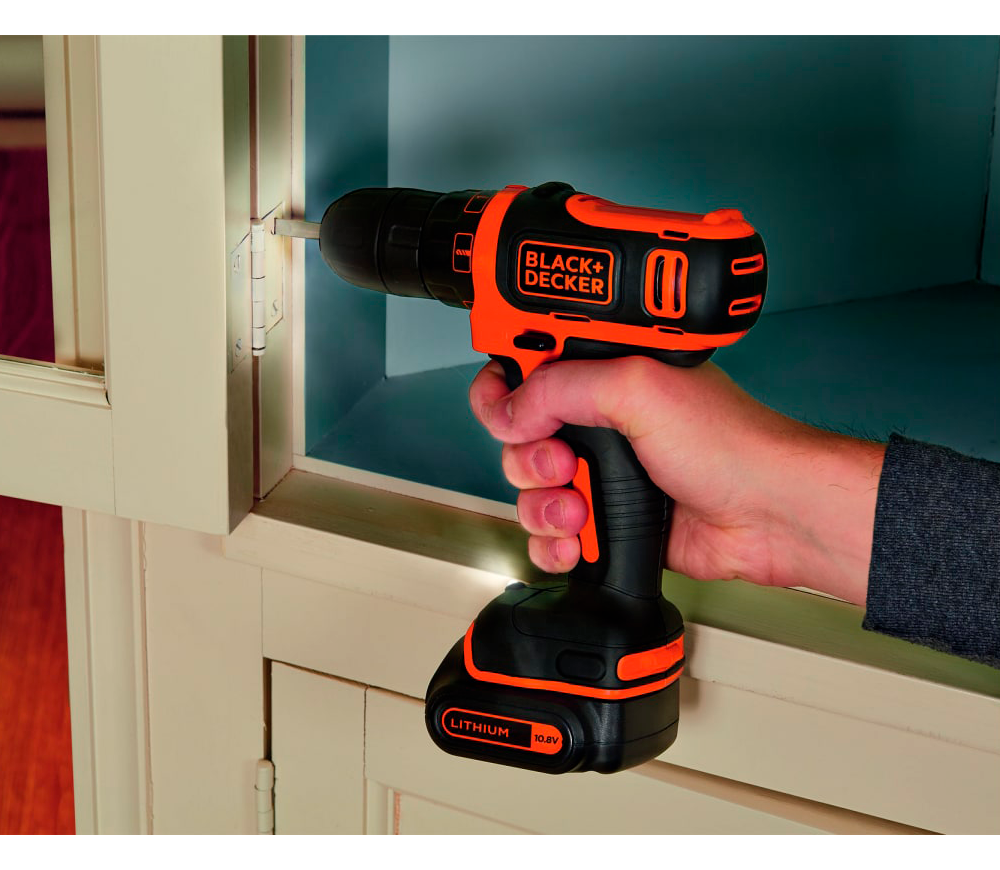 Mașină de înșurubat cu acumulator BLACK&DECKER BDCDD12 10.8V 1.5Ah-6