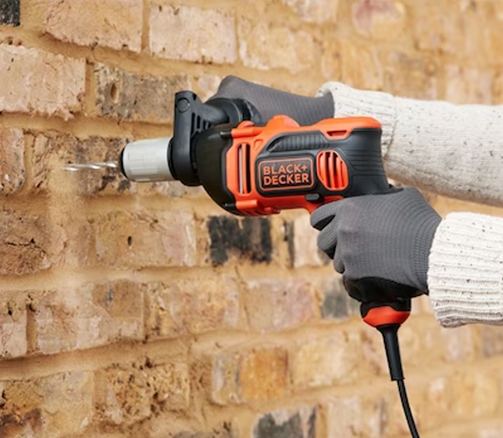 Mașină de găurit cu percutie BLACK&DECKER BEH850K 850w-6