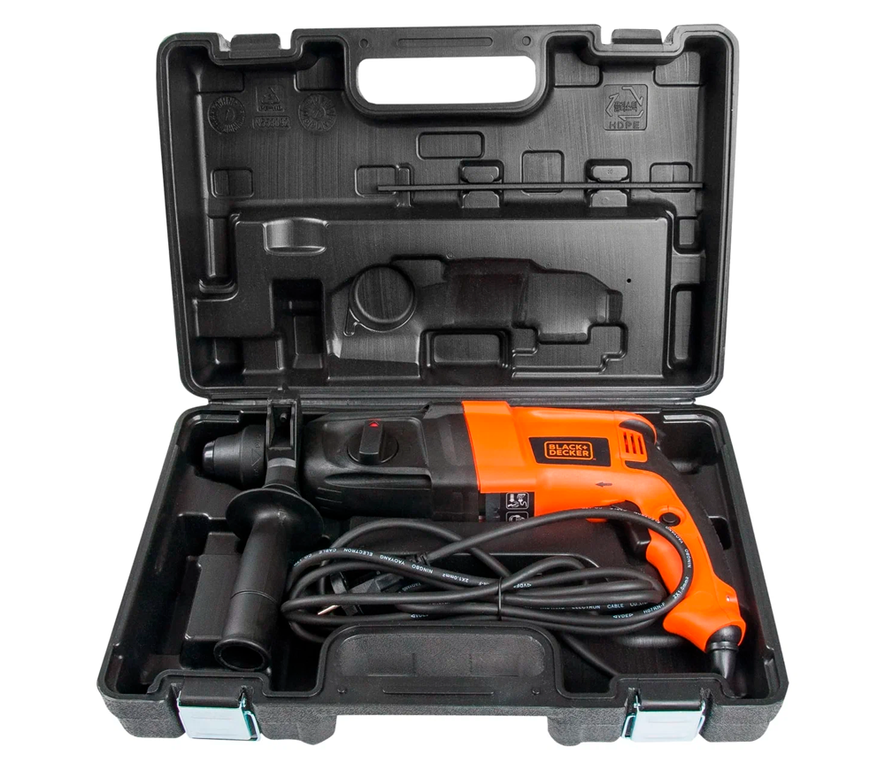 Ciocan rotopercutor BLACK&DECKER BDHR26KR-RU 800w SDS-Plus-7