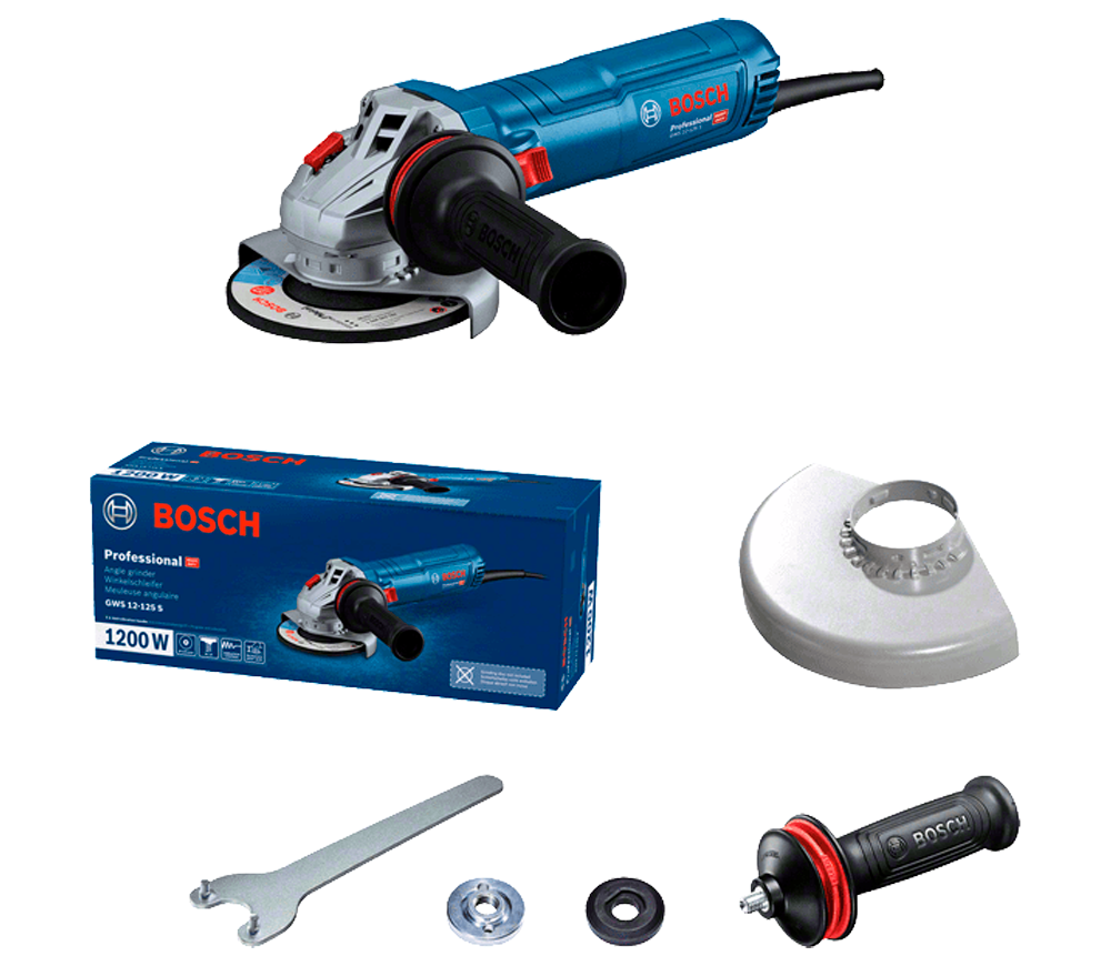 Polizor unghiular BOSCH GWS 12-125 S B06013A6020 1200w 125mm-8
