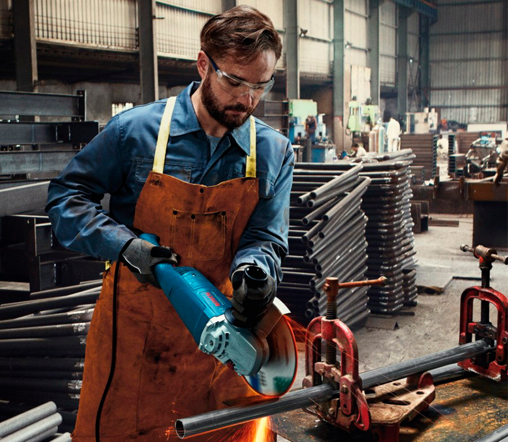 Угловая шлифмашина BOSCH GWS 2200 2200вт 230мм-8