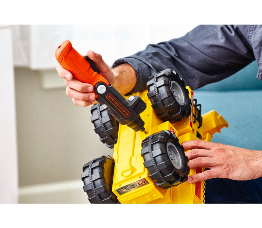 Аккумуляторная отвертка с фонарём BLACK&DECKER BDCSFL20C 3.8В 1.5Ач-9