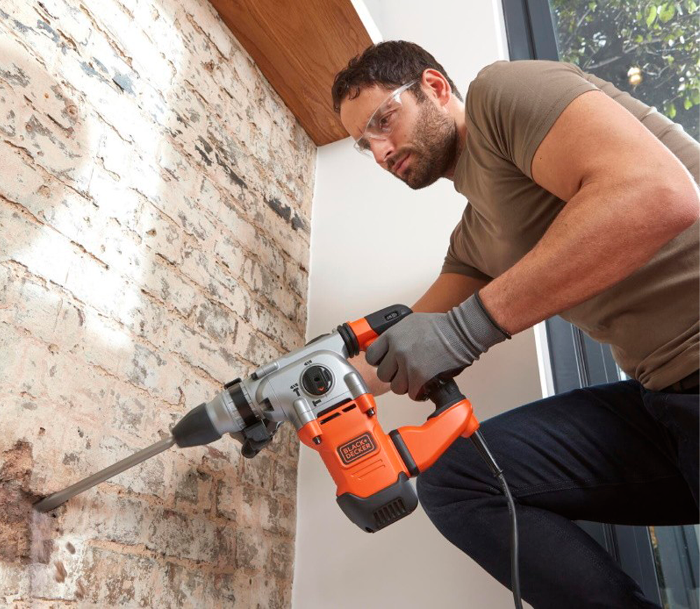 Ciocan rotopercutor BLACK&DECKER BEHS03K-QS 1250w SDS-Plus-9