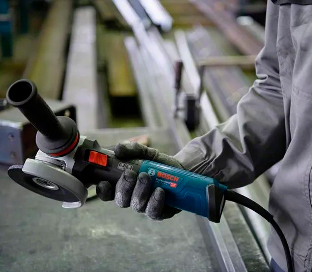 Угловая шлифмашина BOSCH GWS 17-125 S 1700вт 125мм-6
