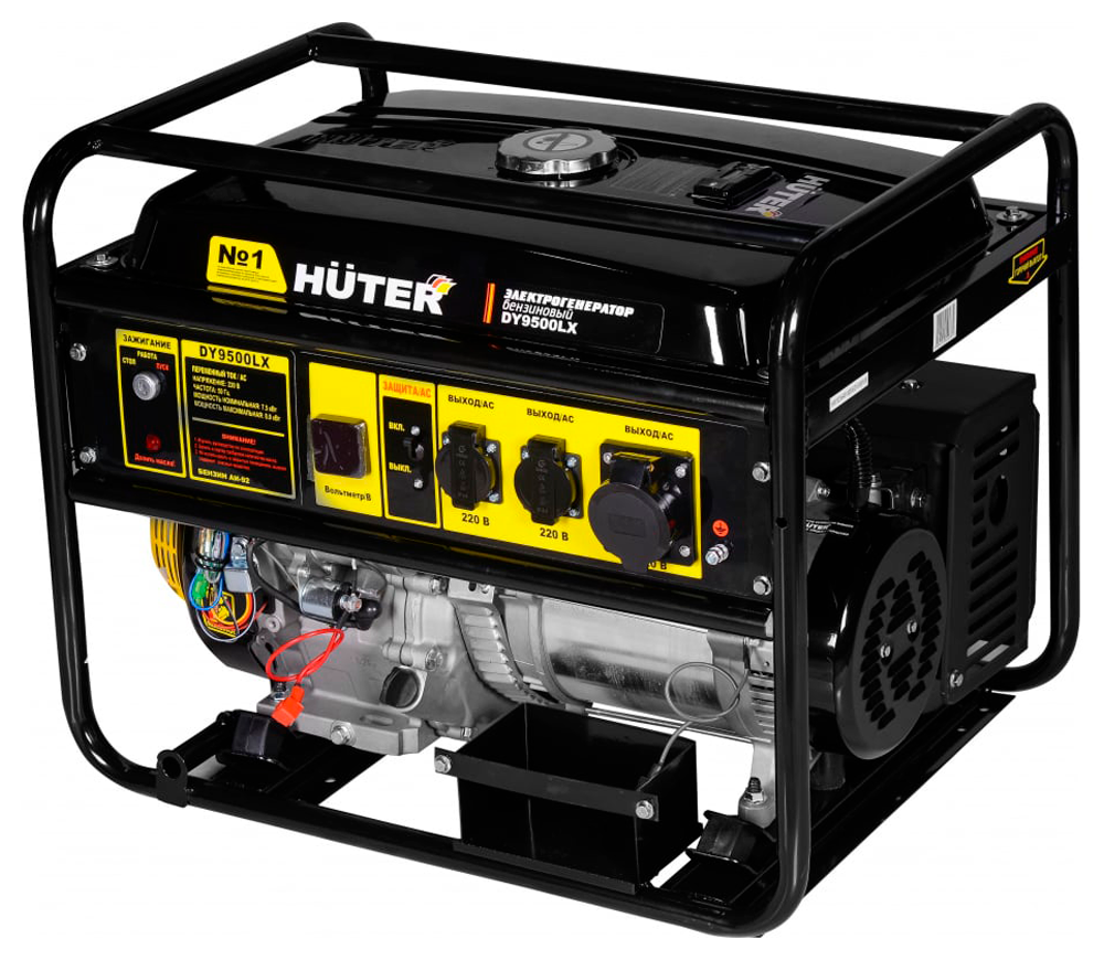 Generator electric HUTER DY9500LX 64/1/40 8kw Benzină AVR