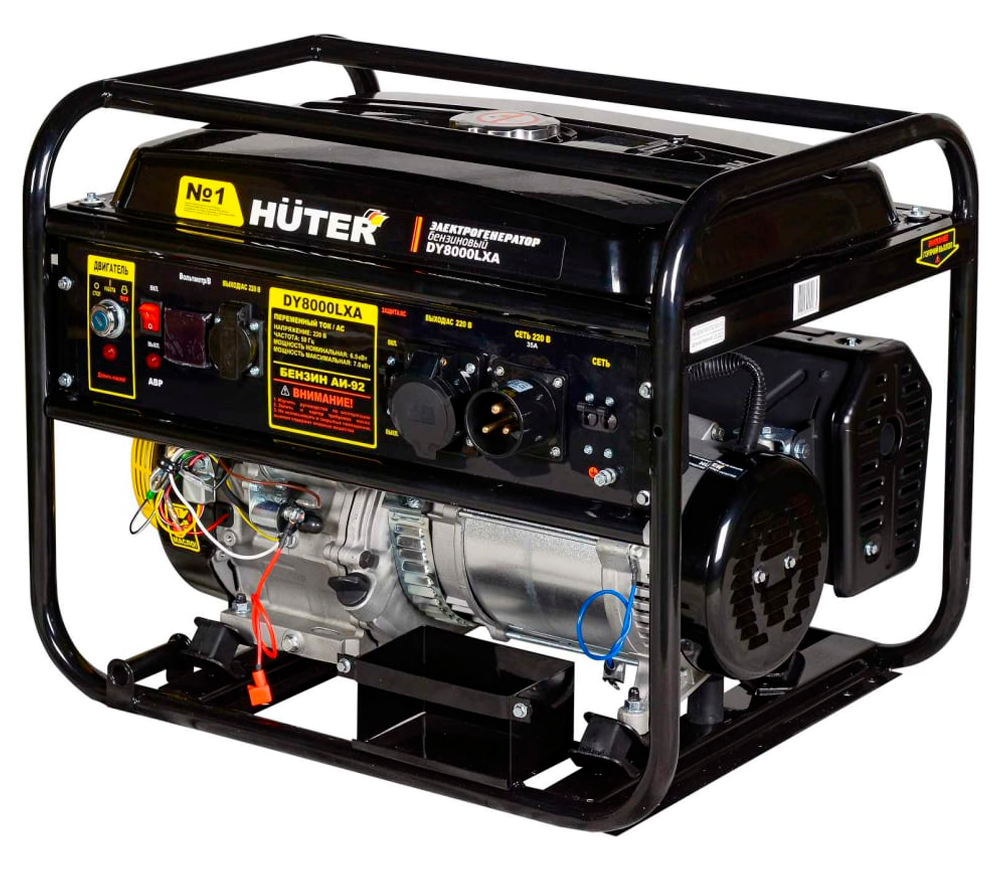 Generator electric HUTER DY8000LXA 64/1/30 7kw Benzină AVR