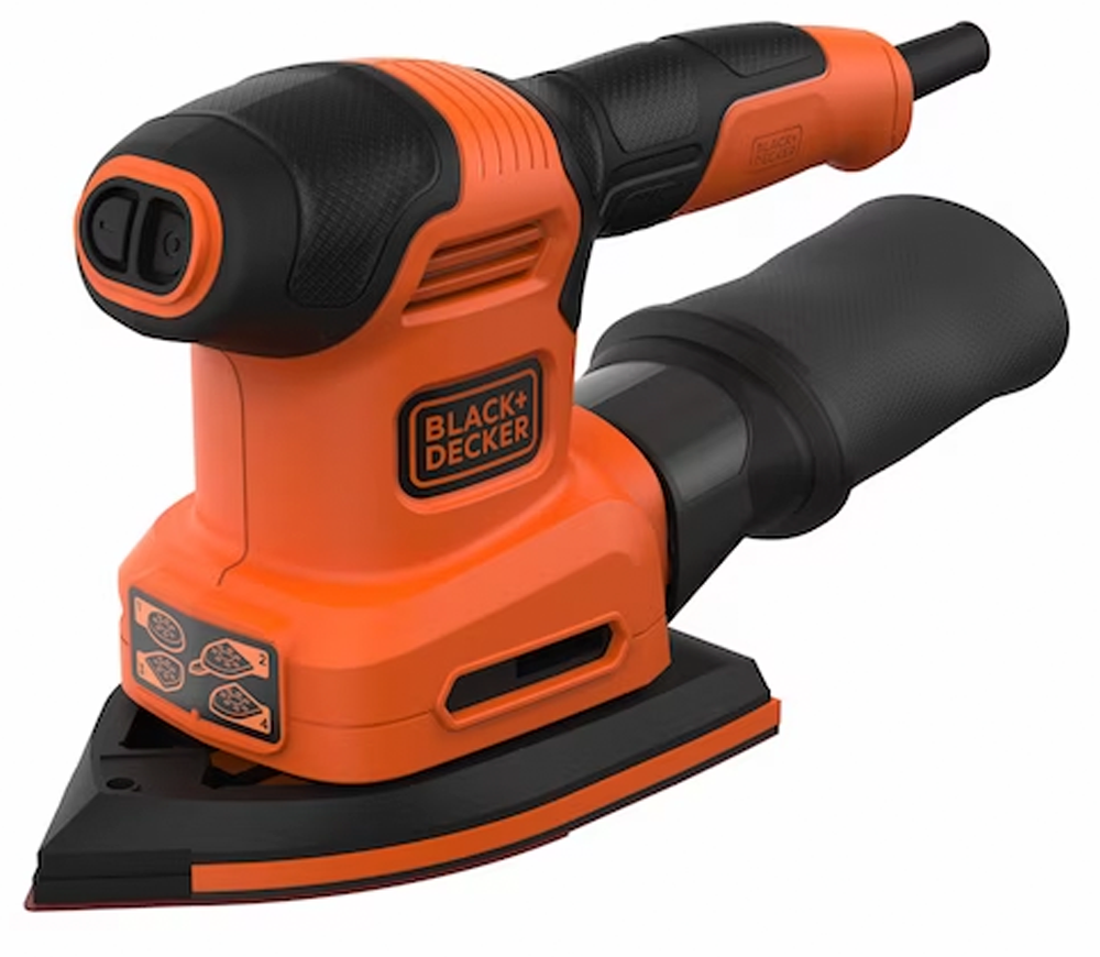 Mașină de șlefuit excentrică BLACK&DECKER BEW200 250w 125mm