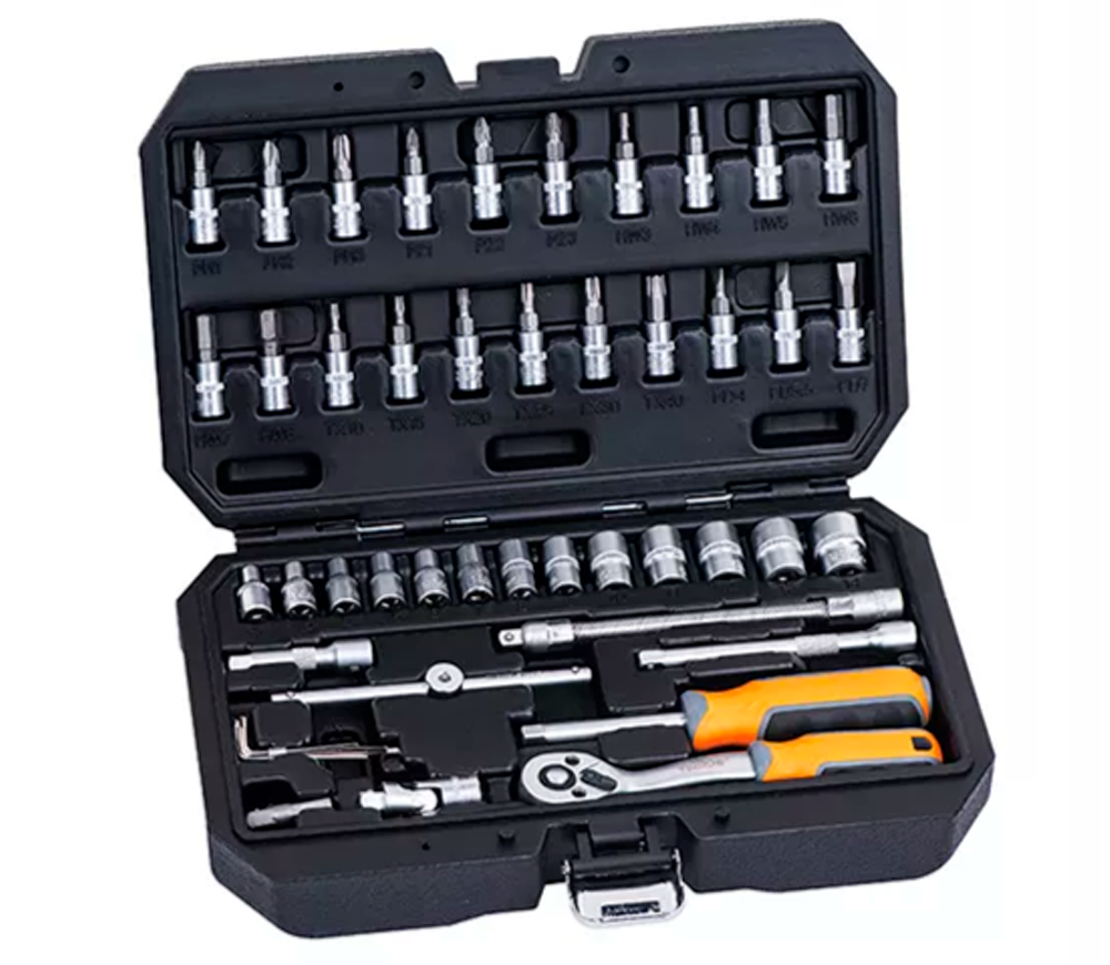 Set duze tubulare 46 buc HOTECHE 202801 4-14 mm