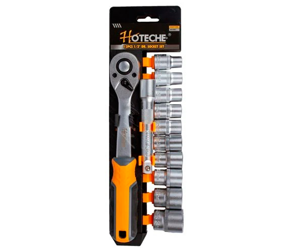 Set duze tubulare 12 buc HOTECHE 201901 10-24  mm