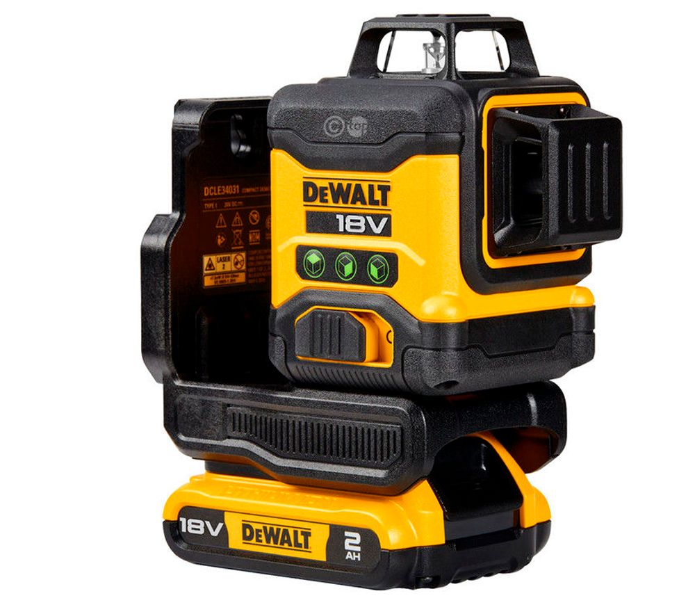 Nivelă cu laser DEWALT DCLE34031D1 3fascicole 40m