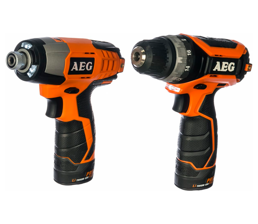 Set de instrumente AEG P12DLI-152B 12V 1.5Ah