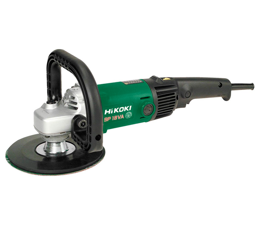 Шлифмашина  полировальная HIKOKI SP18VAUAZ 1250вт 180мм